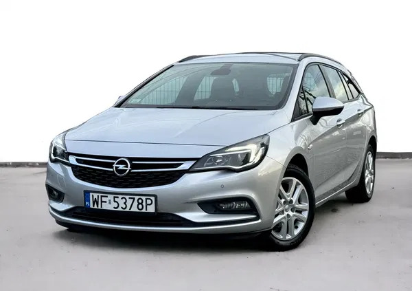 śląskie Opel Astra cena 38900 przebieg: 154000, rok produkcji 2017 z Płońsk